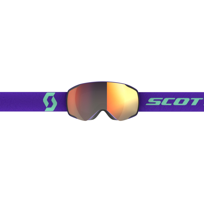 Scott Vapor Ski Goggles in Vapor Purple with Solar Red Chrome Lens-1