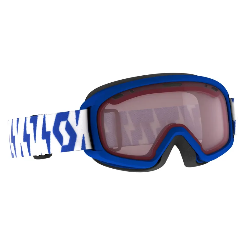 Scott Jnr Witty Goggles in Blue/White with Enhancer Lens