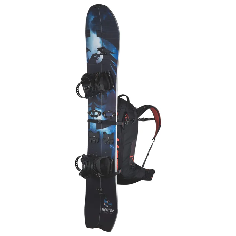 Scott Patrol E1 40 Electonic Airbag System in Black and Orange-10