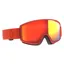 Scott Factor Pro Goggles Rust Red Frame with Light Sensitive Lens