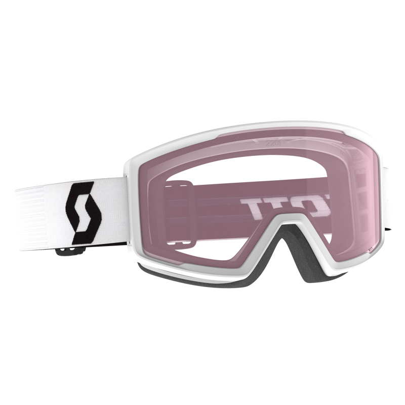 Scott Factor Mineral White/Black Illuminator Goggles Category 1 Lens