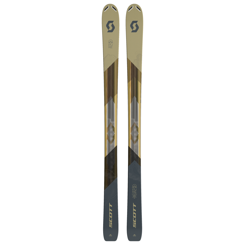 Scott Pure Mission 98 Ti All Mountain Freeride Skis-1