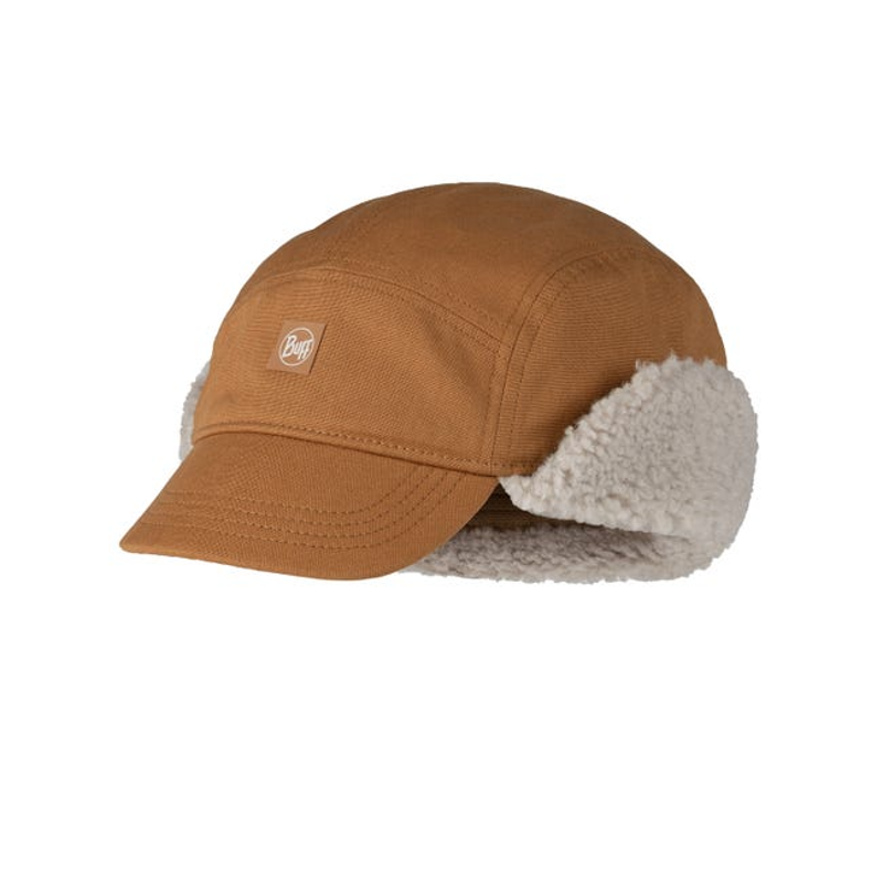 Buff Fall Line Cap in Simu Copper-2