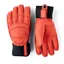 Hestra Fall Line 5 Finger Glove 2023 in Flame Red Leather