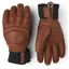 Hestra Fall Line 5 Finger Glove 2023 in Brown Leather