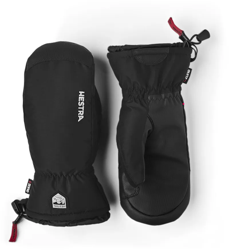 Hestra Cosmo Insulated Ski Mittens in Black