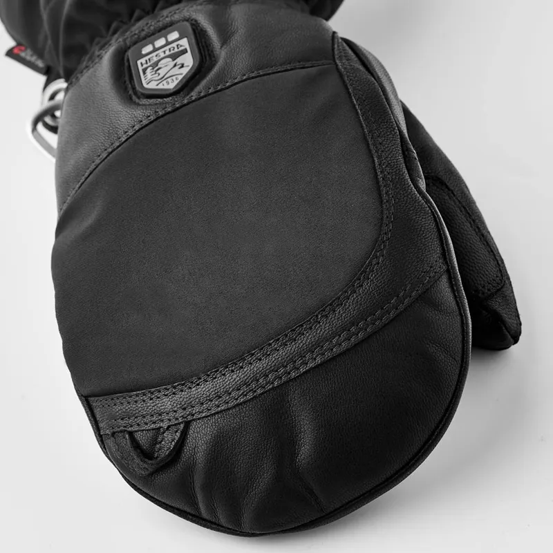 Hestra Heater Gauntlet Heated Mittens in Black-1