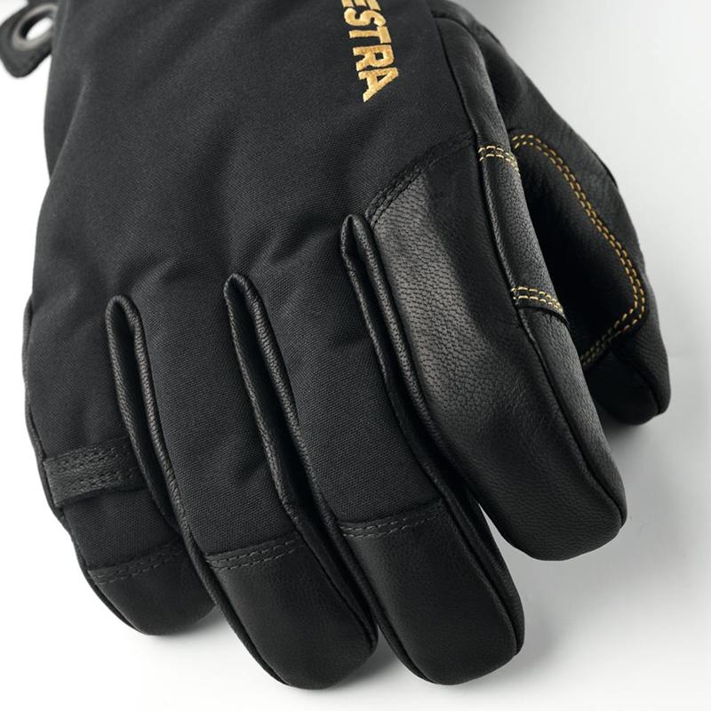 Hestra Army Leather Gore-Tex Gloves in Black-1
