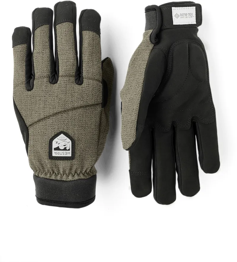 Hestra Gloves Bike Infinium BC Cycling Gloves Olive Green