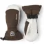 Hestra Army Leather Heli Ski and Snowboard Mitten Unisex Espresso
