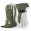 Hestra Heli Ski Female 5 Finger Ski and Snowboard Gloves In Olive/Off-White