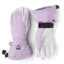 Hestra Heli Ski Female 5 Finger Ski and Snowboard Gloves In Syringa Lilac