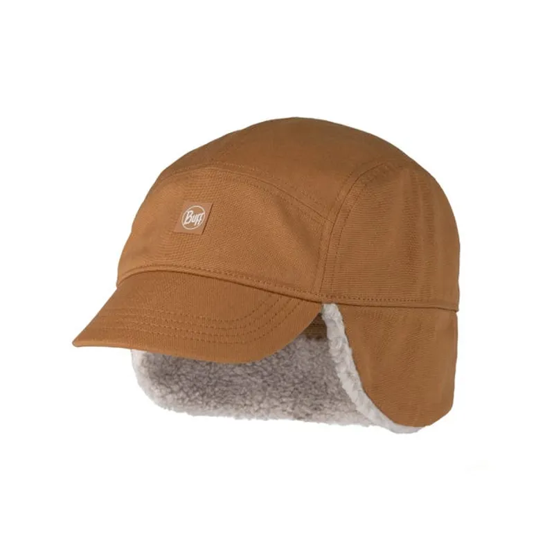 Buff Fall Line Cap in Simu Copper
