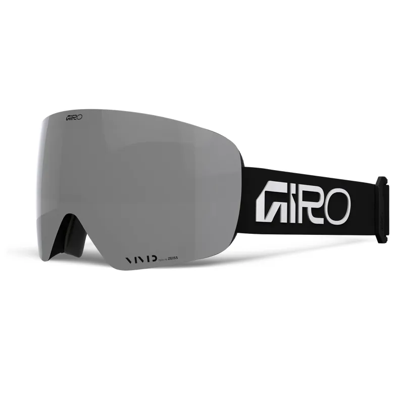 Giro Contour Wordmark Ski and Snowboard Goggles in Black/White Onyx