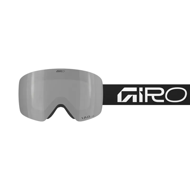 Giro Contour Wordmark Ski and Snowboard Goggles in Black/White Onyx-1