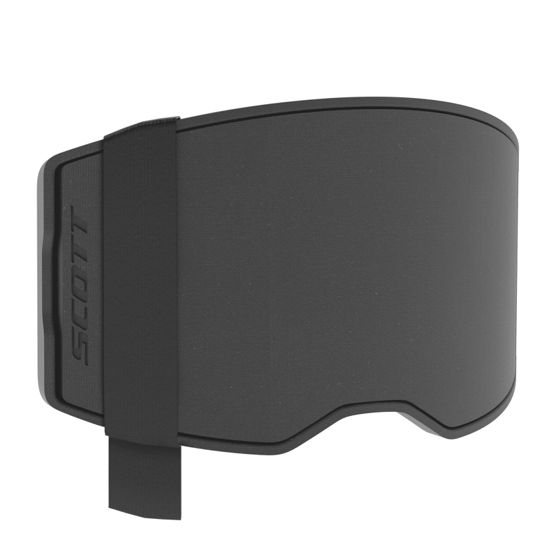 Scott Goggle React Ski Goggles in Red-Green With Solar Red Chrome Lens-5