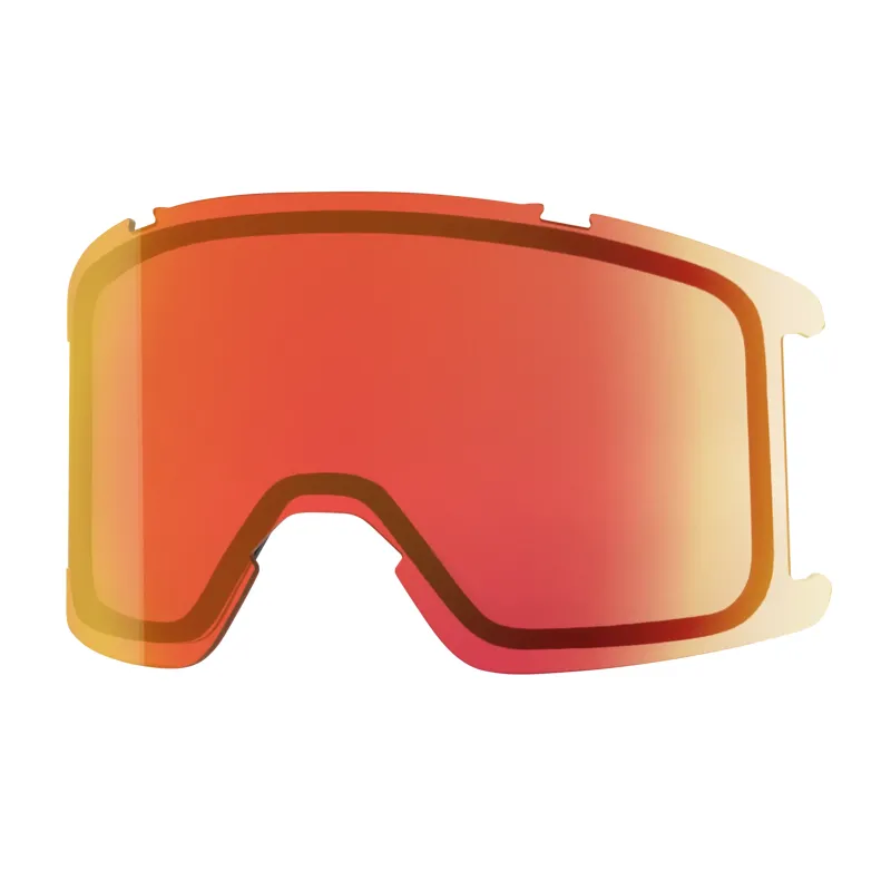 Smith Squad Replacement Goggle Lens in Chromapop Everyday Red Mirror