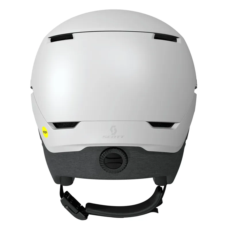 Scott Blend Plus LS Ski Helmet with Integrated Visor White-1