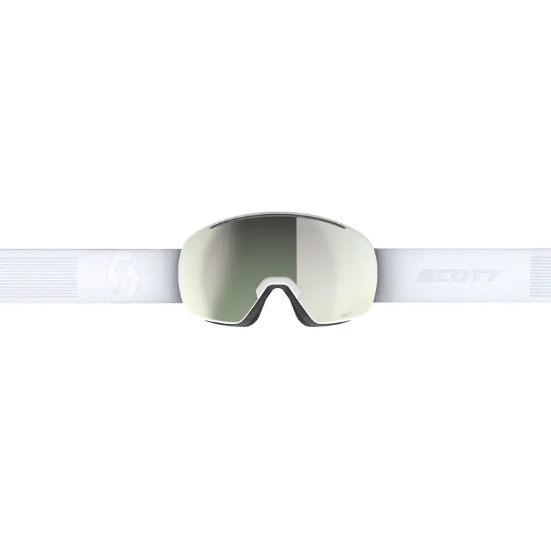 Scott Sphere OTG AMP Pro Ski Goggles Mineral White + White Chrome Lens-1