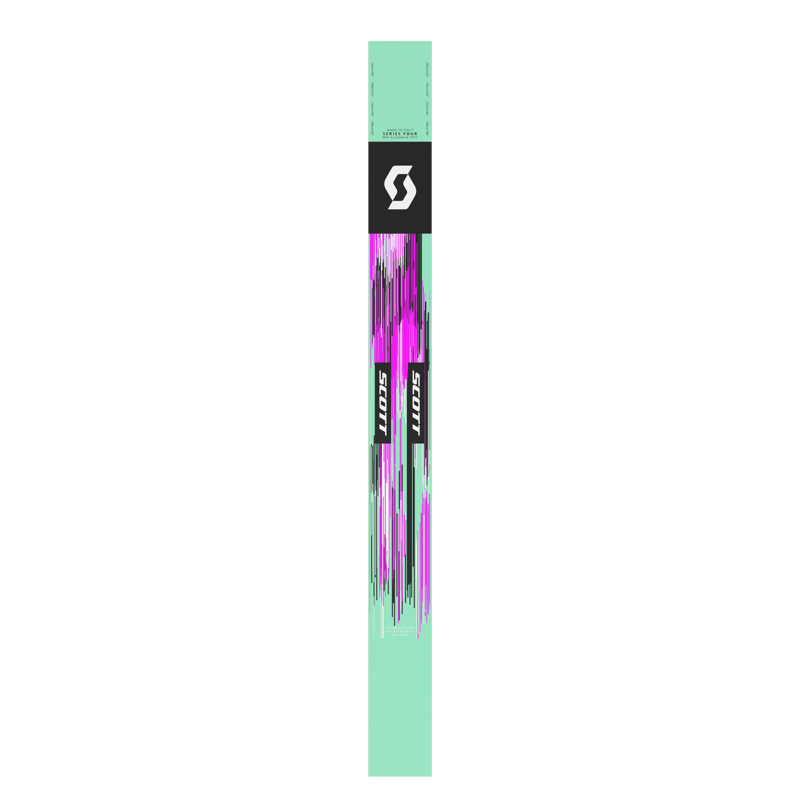Scott Team Issue SRS Ski Poles in Mint Green-2