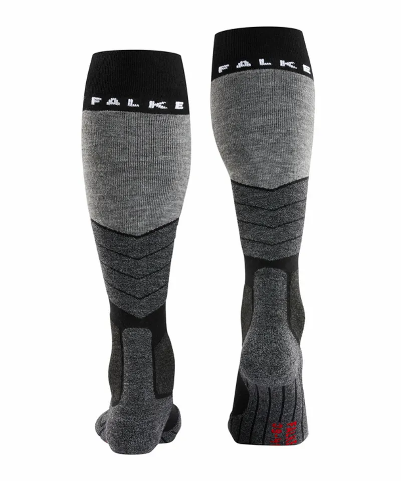 Falke SK2 Ski Socks Mens With Medium Cushioning in Black-2