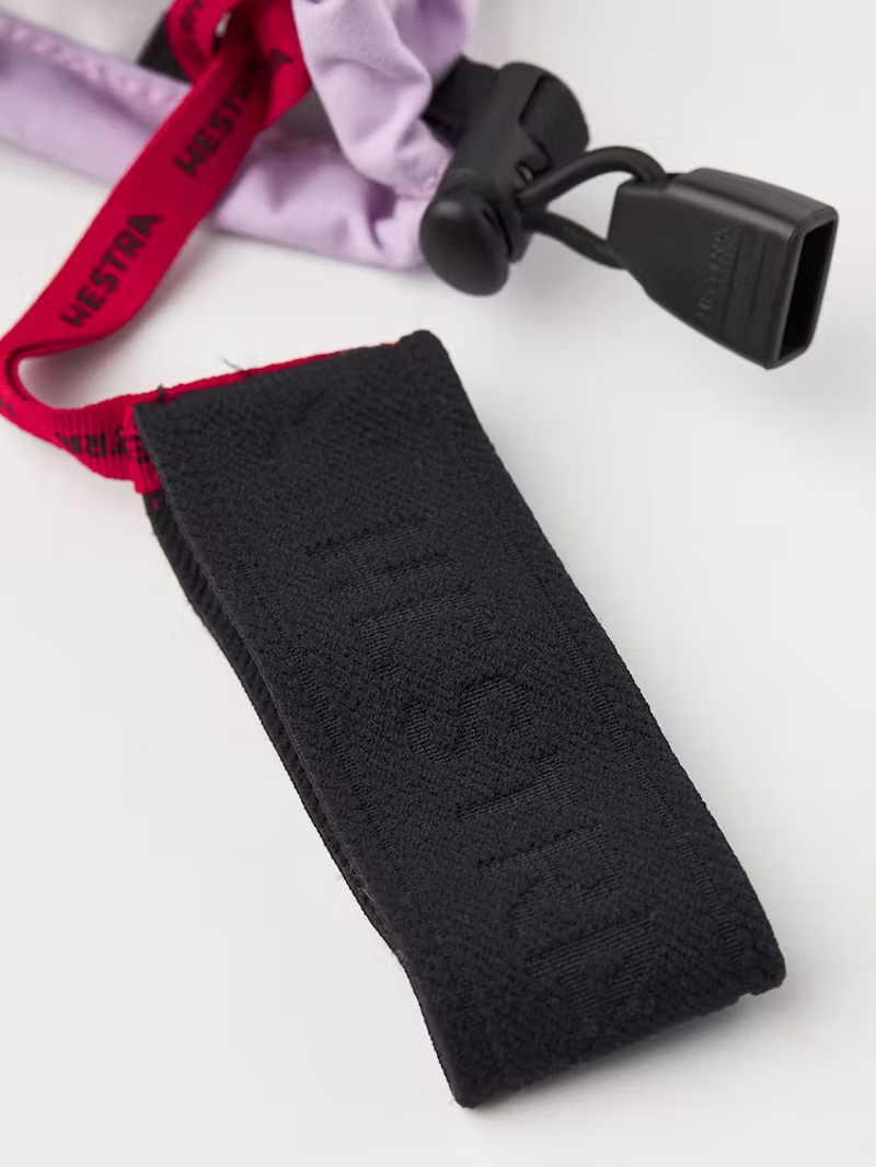 Hestra Heli Ski Female Ski and Snowboard Mitt In Syringa Pink-3