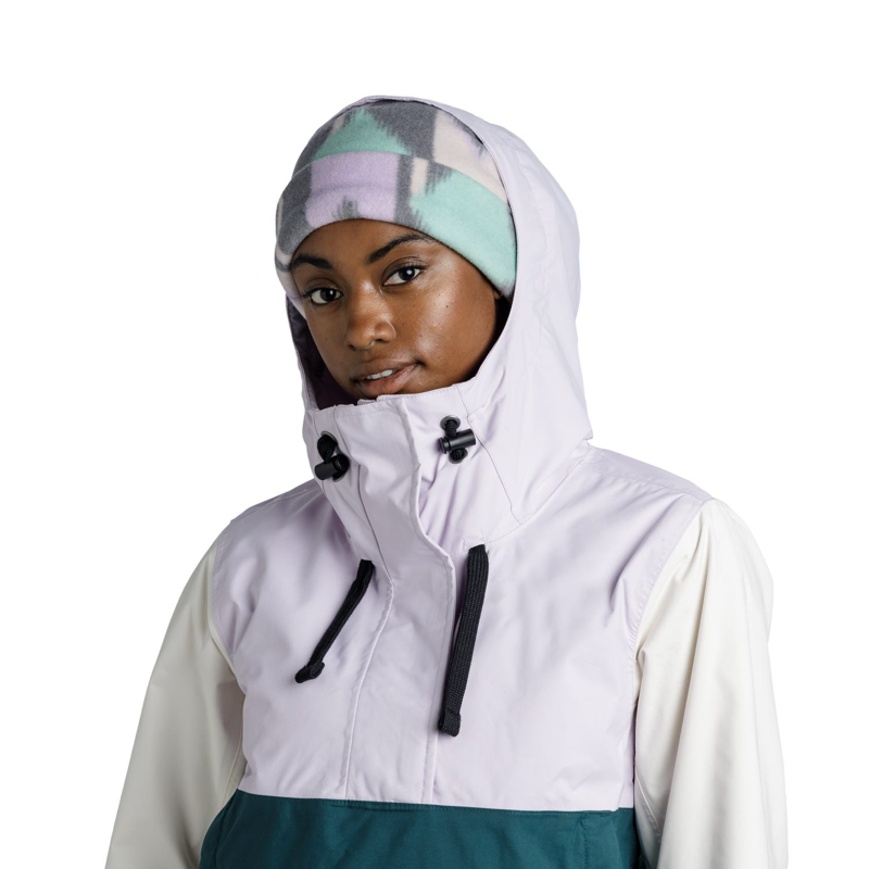 Buff Polar Beanie In Cusha Multi Print-3