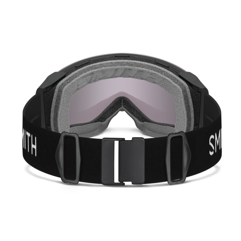 Smith 4D MAG Goggles in Black + Chromapop Blue Mirror + Spare Lens-3
