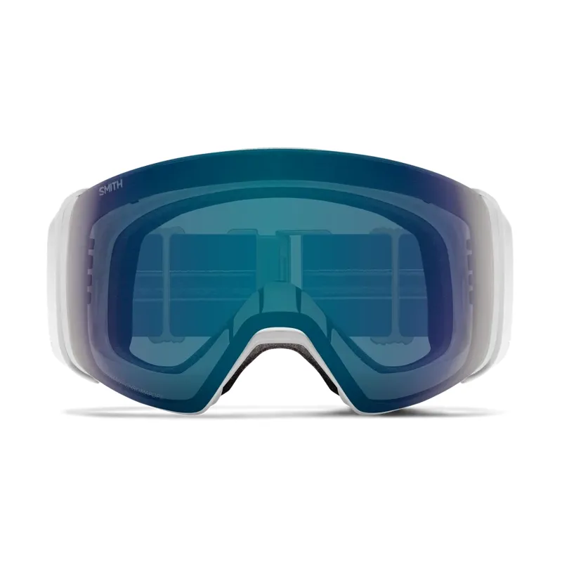 Smith 4D MAG Ski Goggles + CP Everyday Blue Mirror + Storm Lens in Mist-1