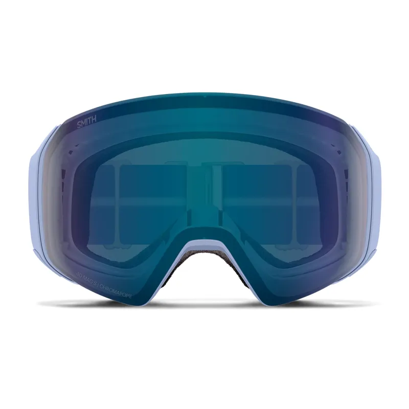 Smith 4D MAG S Goggles in Blue Aura with CP Everyday Blue Mirror + CP Storm Lens-1