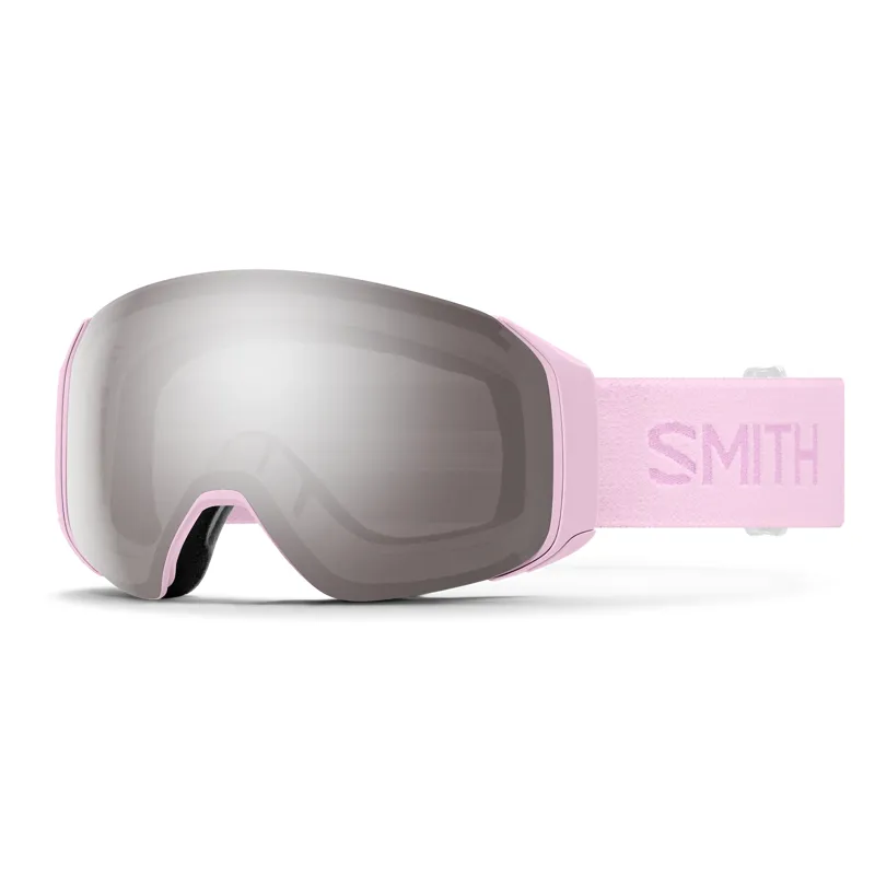 Smith 4D MAG S Goggles in Pink Frost with CP Sun Platinum Mirror + CP Storm Lens