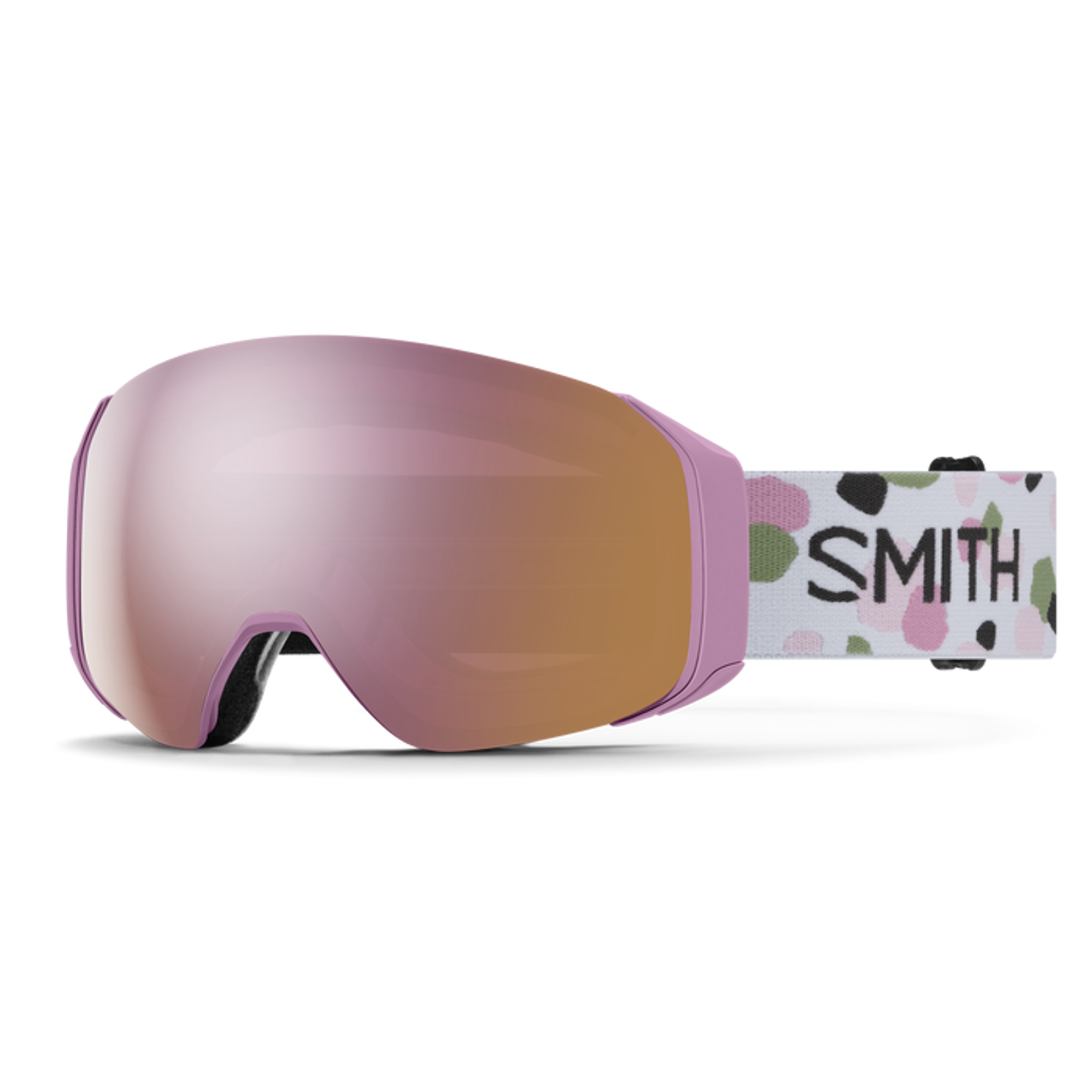 4D Mag ladies small frame ski snowboard goggle rose gold