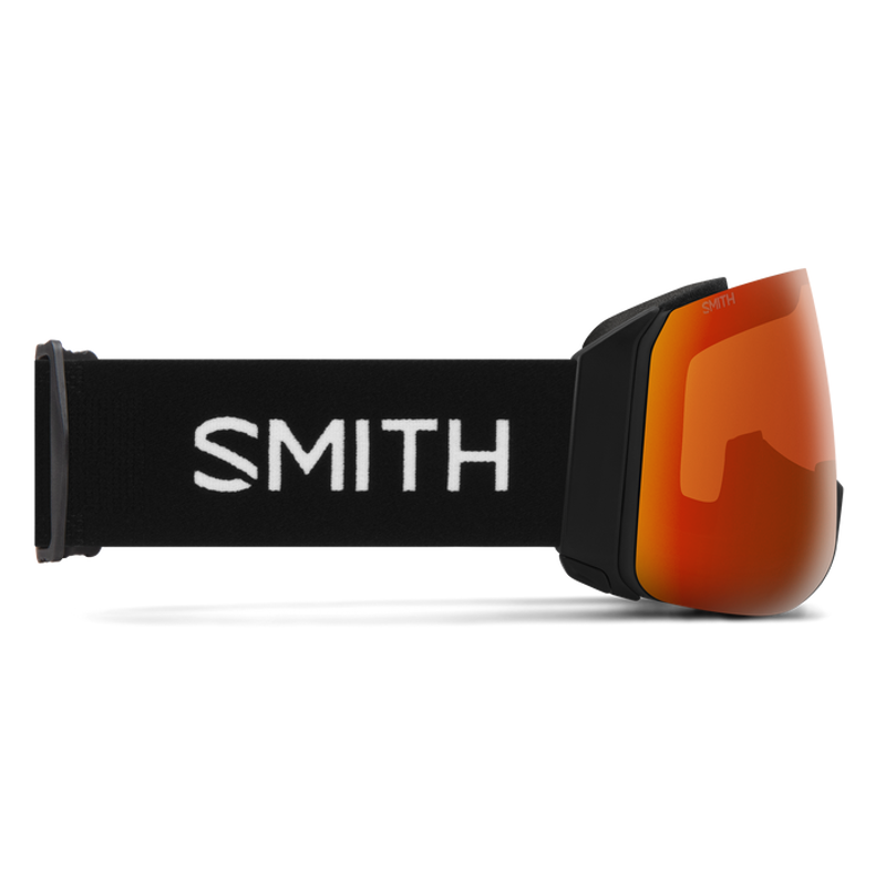 Smith 4D Mag XL in Black with Chromapop Everyday Red Mirror Lens + Spare Lens-3