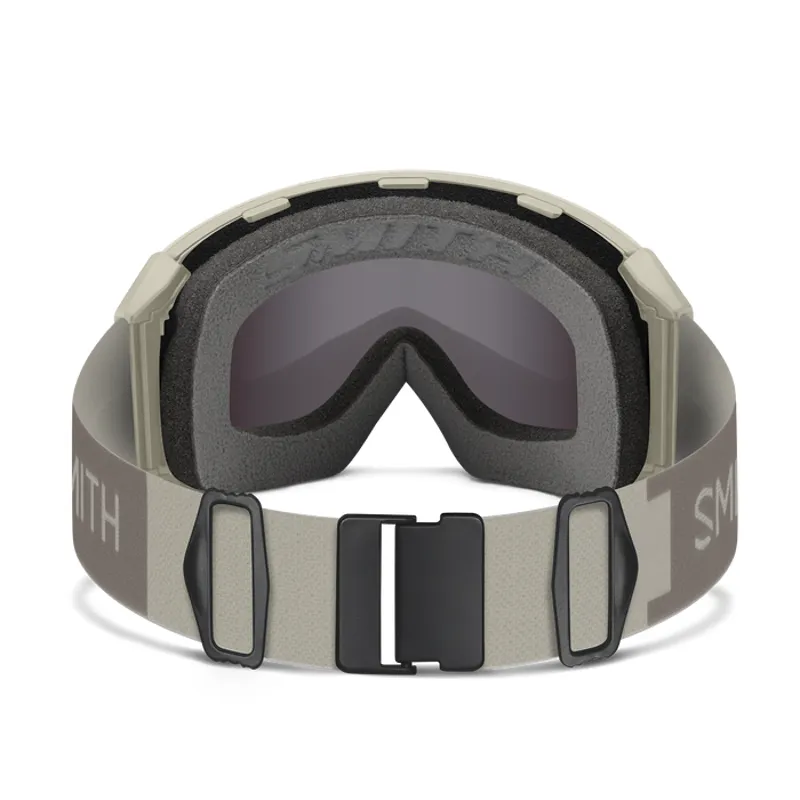 Smith 4D MAG XL Goggles in Chalk + ChromaPop Sun Black + Spare Lens-3
