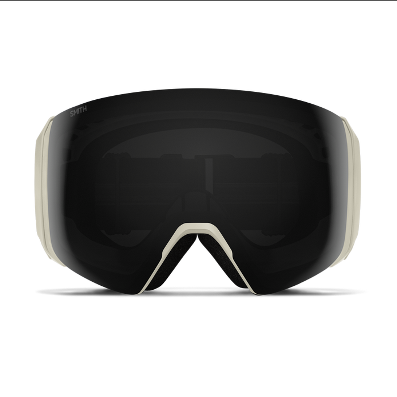 Smith 4D MAG XL Goggles in Chalk + ChromaPop Sun Black + Spare Lens-1