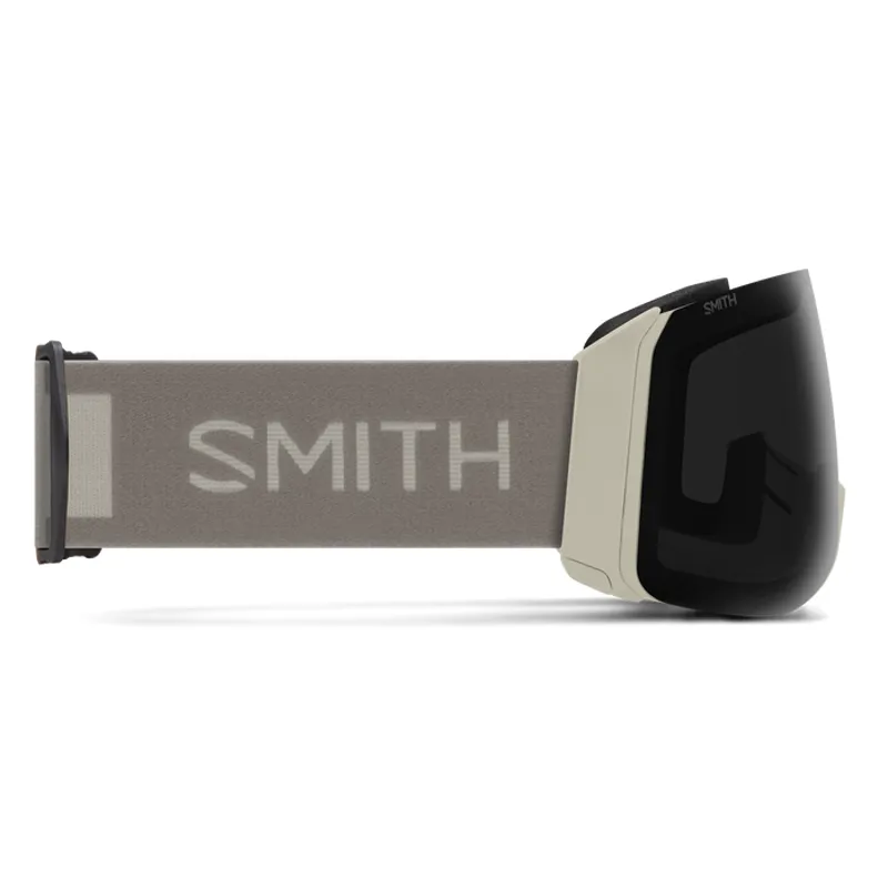 Smith 4D MAG XL Goggles in Chalk + ChromaPop Sun Black + Spare Lens-2