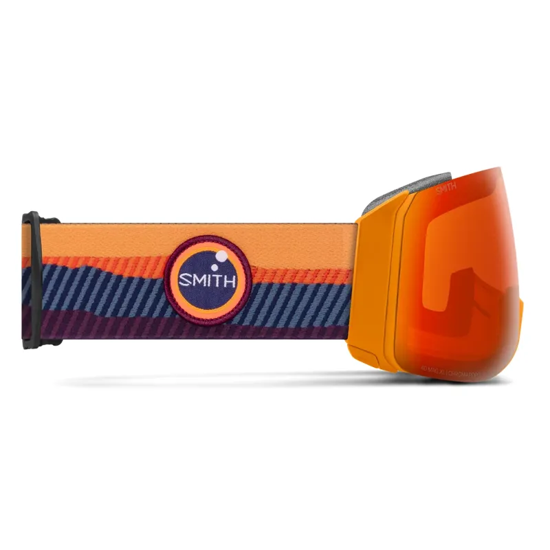 Smith 4D MAG XL Goggles + CP ED Red Mirror + Storm Lens in Electric Orange Sunrise-3