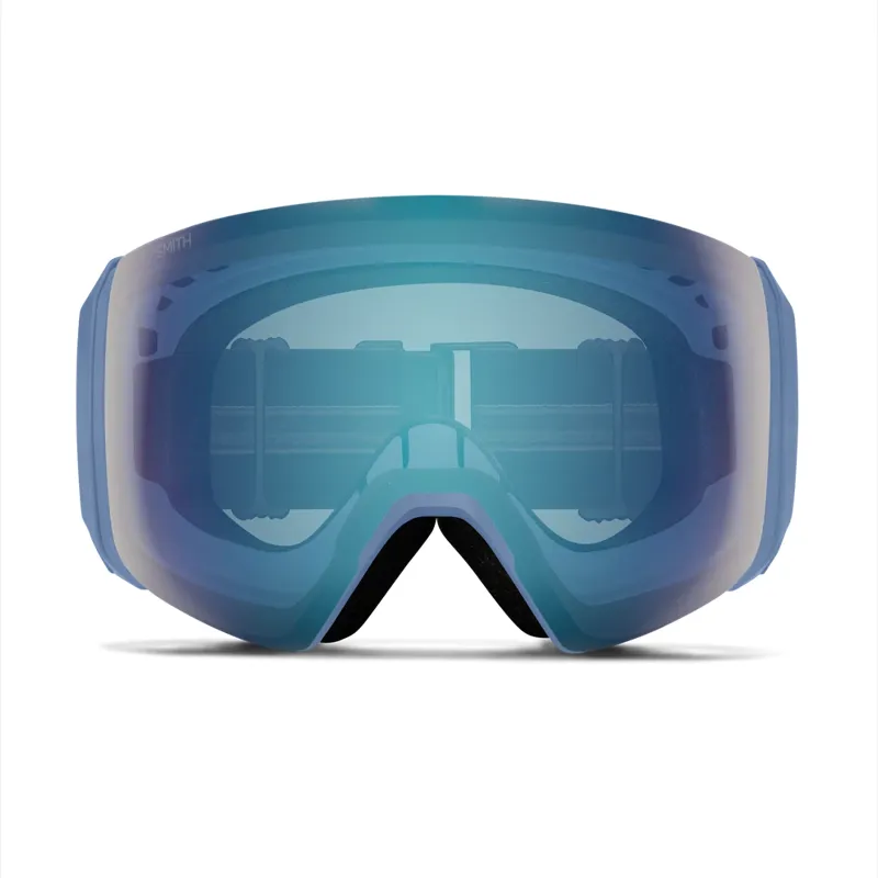 Smith 4D MAG XL Goggles Granite Blue + CP Everyday Blue Mirror Lens + Storm Lens-1
