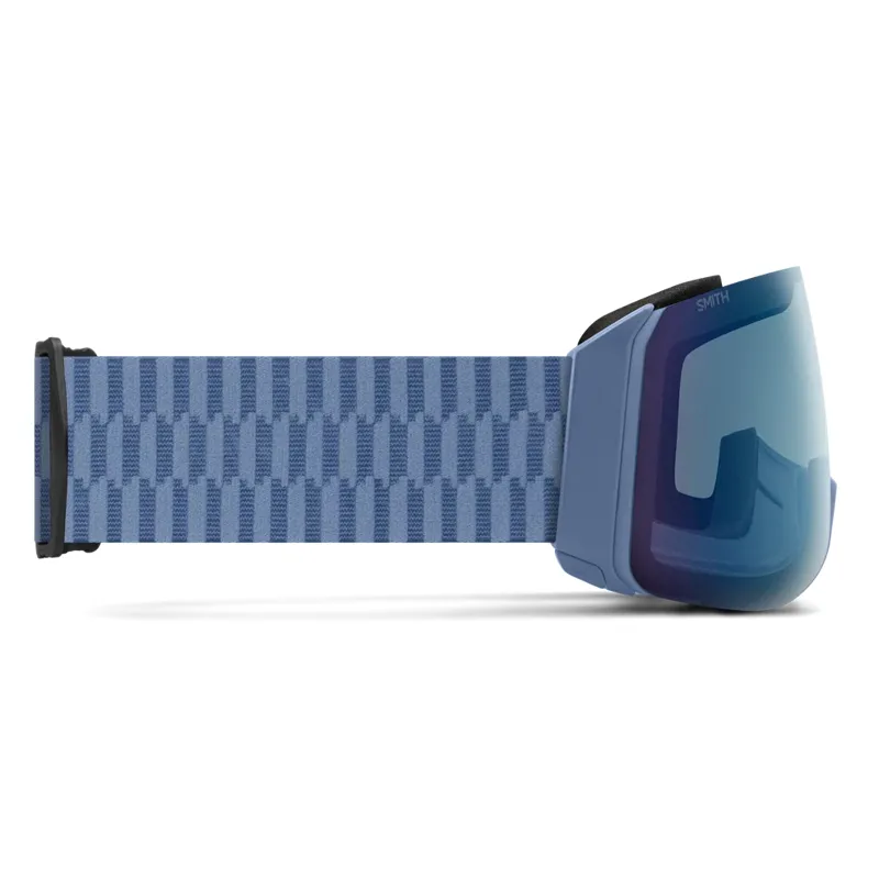 Smith 4D MAG XL Goggles Granite Blue + CP Everyday Blue Mirror Lens + Storm Lens-3