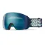 Smith 4D MAG XL Goggles + CP ED Blue Mirror + Storm Lens in Midnight Snow