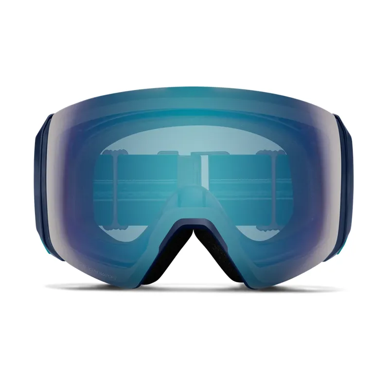 Smith 4D MAG XL Goggles + CP ED Blue Mirror + Storm Lens in Midnight Snow-1