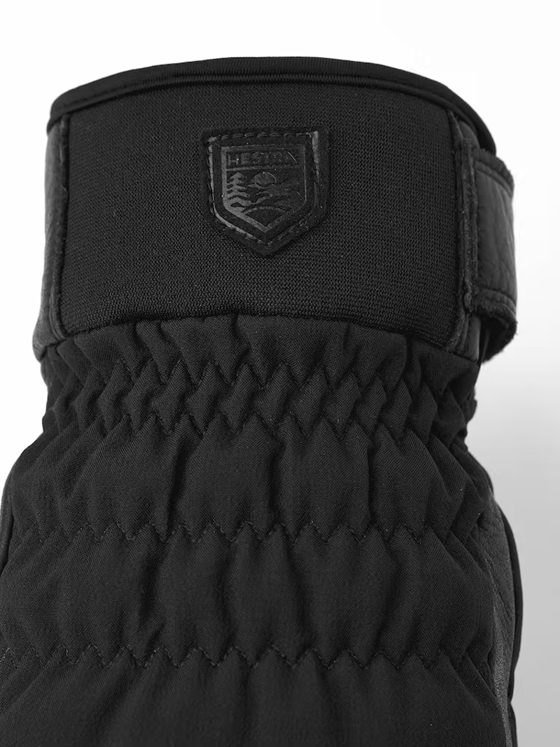 Hestra Luomi CZone Female Gloves in Black with Primaloft Gold Insulation-3