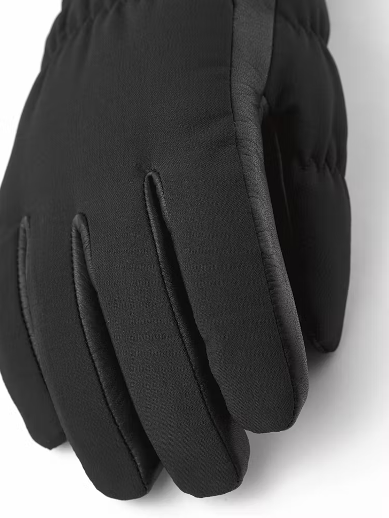Hestra Luomi CZone Female Gloves in Black with Primaloft Gold Insulation-1