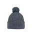 Buff Nerla Knitted Beanie Hat in Water Grey