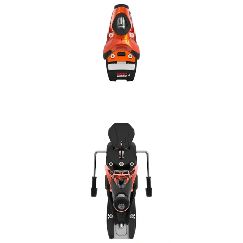 Look SPX 11 GW Ski Binding in Orange Metal with 100mm Brake-4