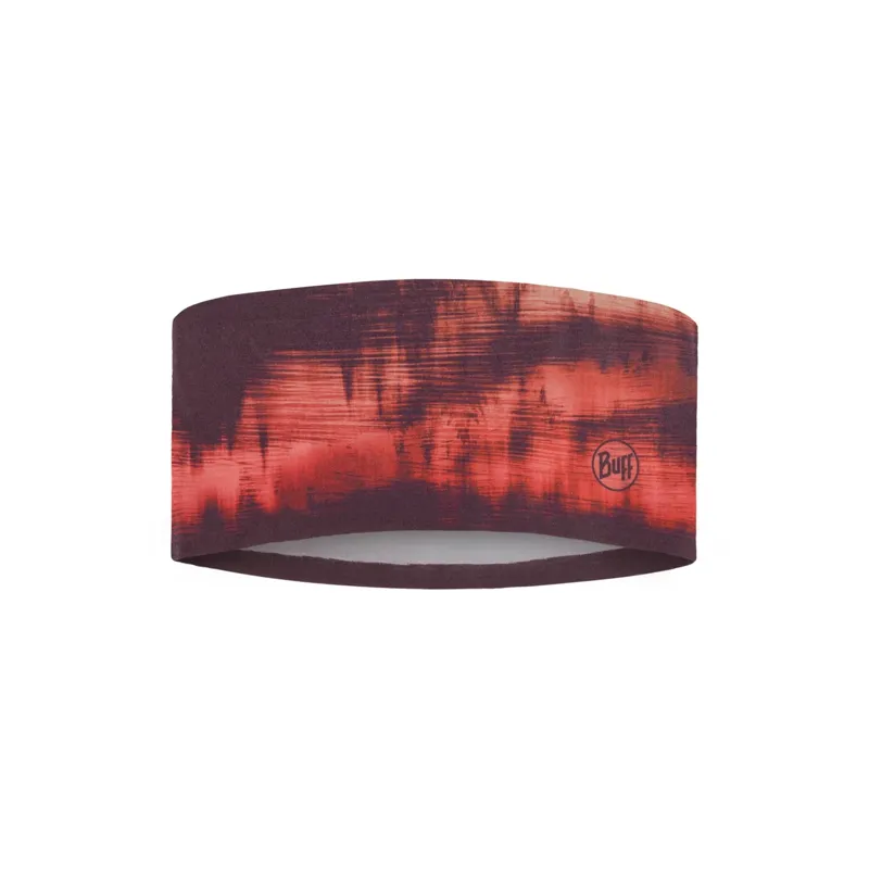 Buff Thermonet Headband Matewa in Garnet