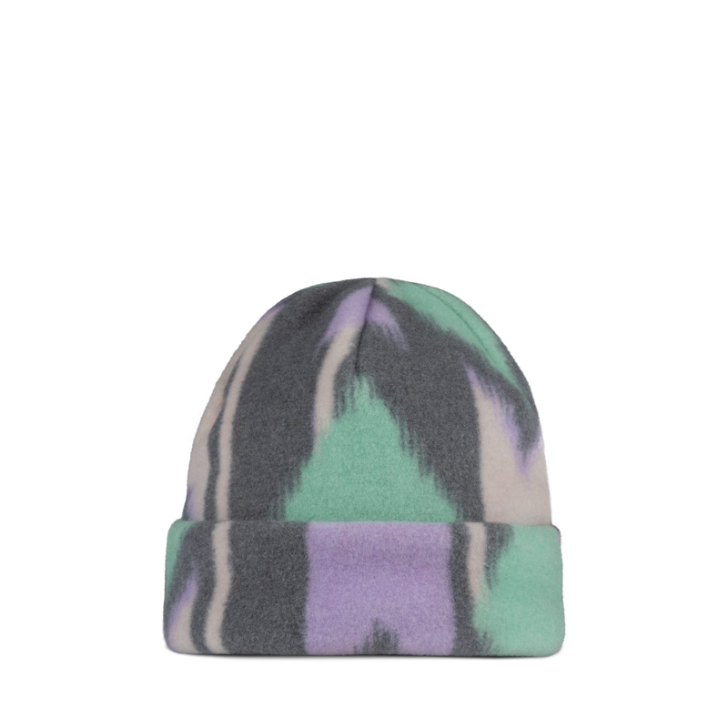 Buff Polar Beanie In Cusha Multi Print