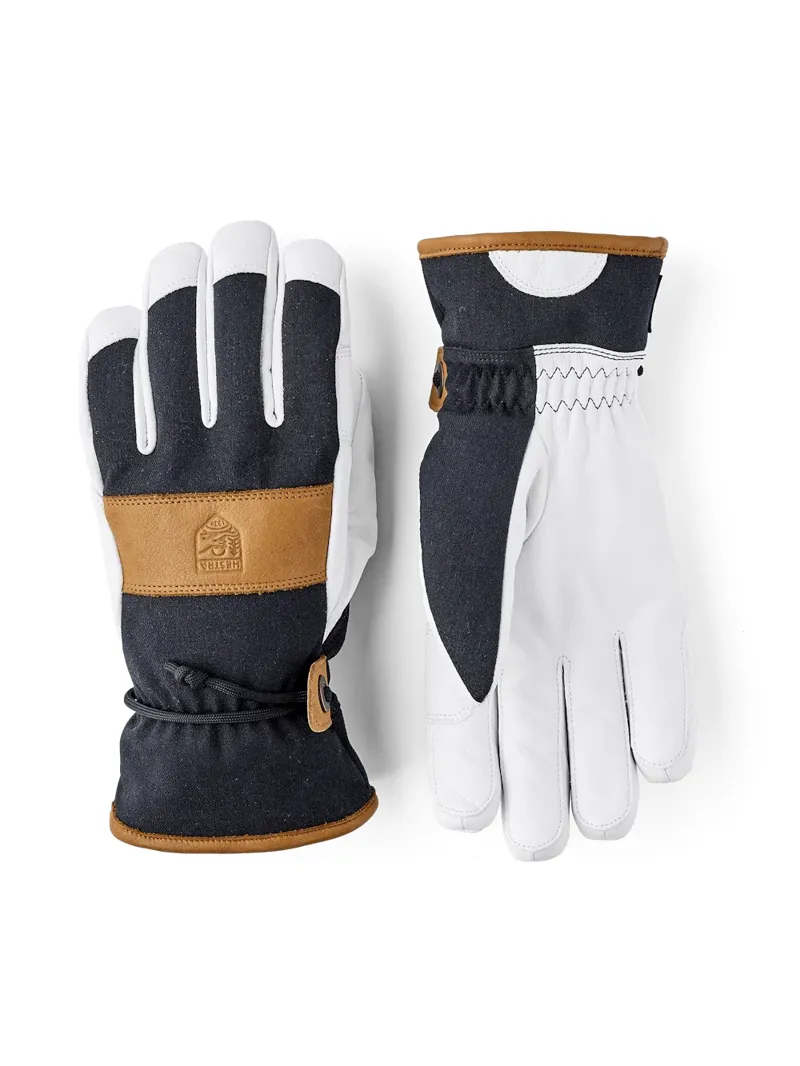 Hestra Women's Voss CZone Glove in Black/Cork