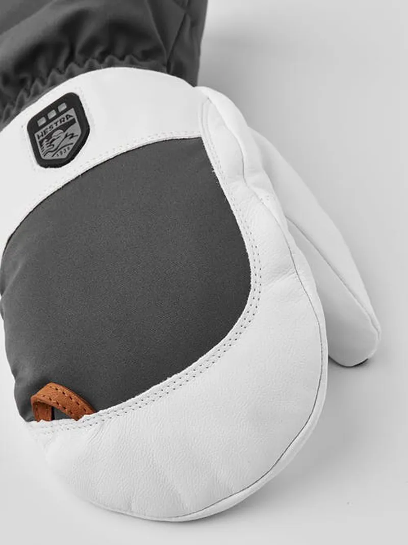 Hestra Gloves Power Heater Gauntlet Heated Mittens In Grey-1