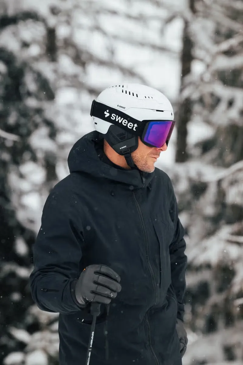 Sweet Protection Boondock II M RIG Reflect Goggles in Bixbite and Matte Black-3